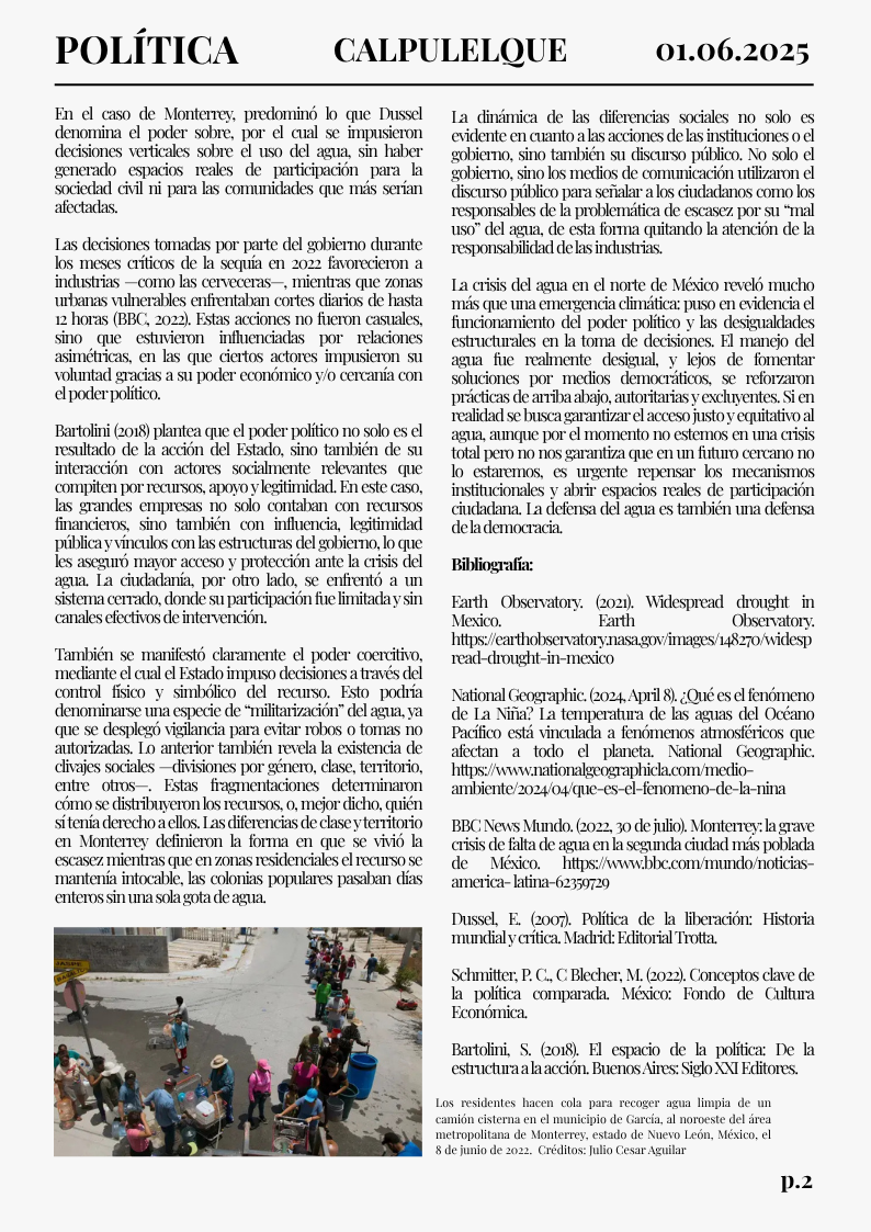 UN CABALLO PÁLIDO, SU JINETE: LA CODICIA